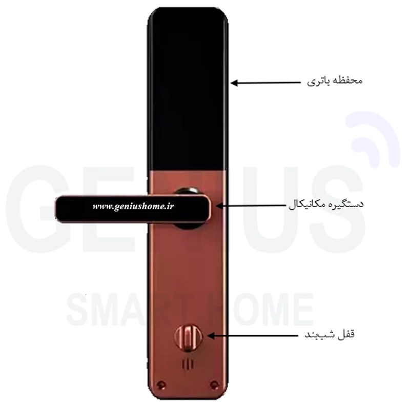 پنل داخلی قفل هوشمند E160