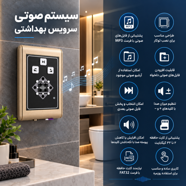 سیستم صوتی سرویس بهداشتی