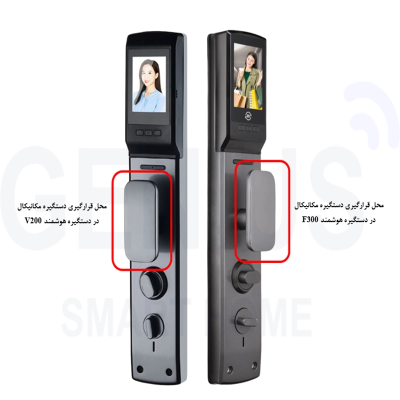 دستگیره مکانیکال قفل هوشمند