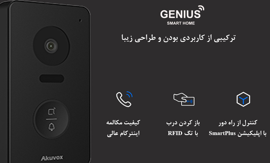 آیفون هوشمند akuvox مدل E13S