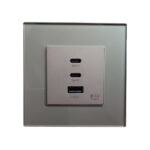 پریز برق دارای دو پورت شارژ USB - تصویر 2