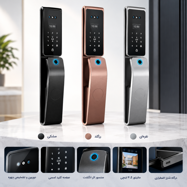 قفل هوشمند آپارتمانی S250