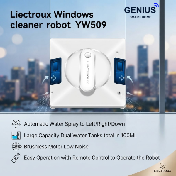شیشه پاک کن رباتیک Liectroux مدل YW509
