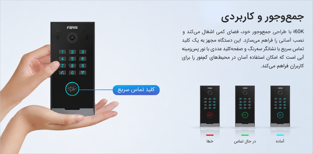 آیفون تصویری فنویل مدل i60K