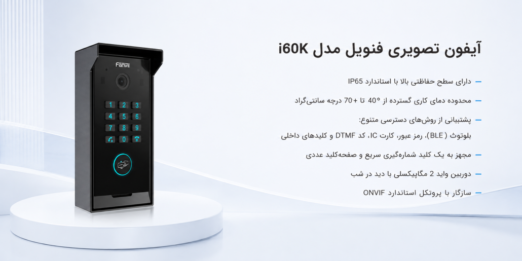 آیفون تصویری فنویل مدل i60K