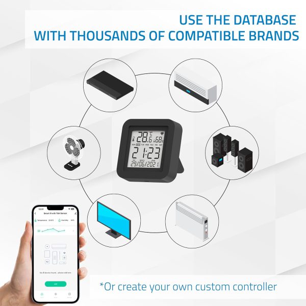 ریموت کنترل هوشمند IR با وایفای WiFi